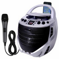 Portable Karaoke CD+G Player with Echo Control and 30 Songs
